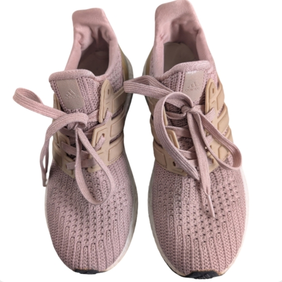 Adidas Ultraboost 4.0 Pink Ash Pearl Running Shoes - Picture 12 of 15